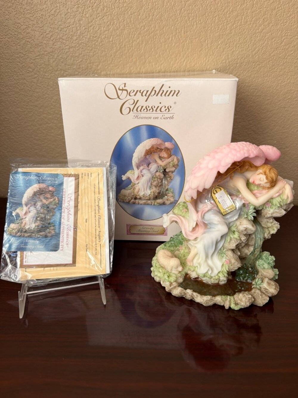 1999 Seraphim Classics Serenity Trusting Soul Angel Figurine NEW - Picture 2 of 16